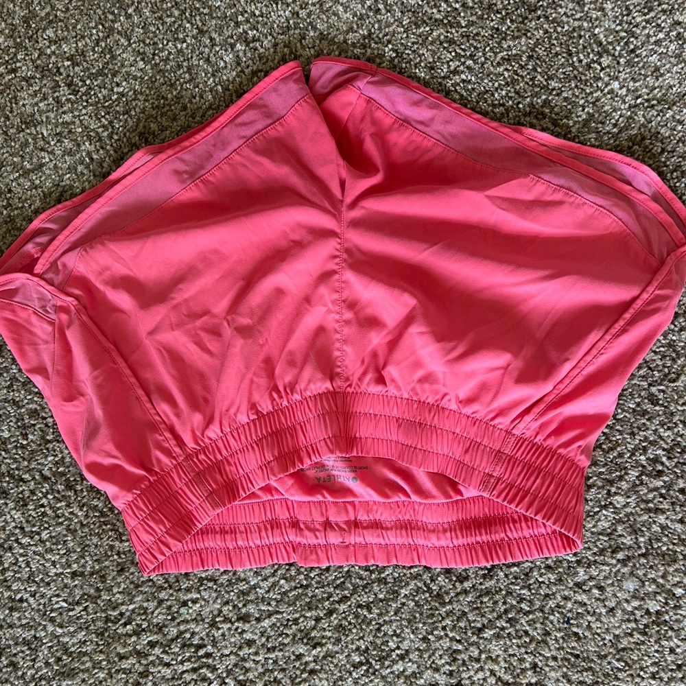 Athleta Coral run shorts